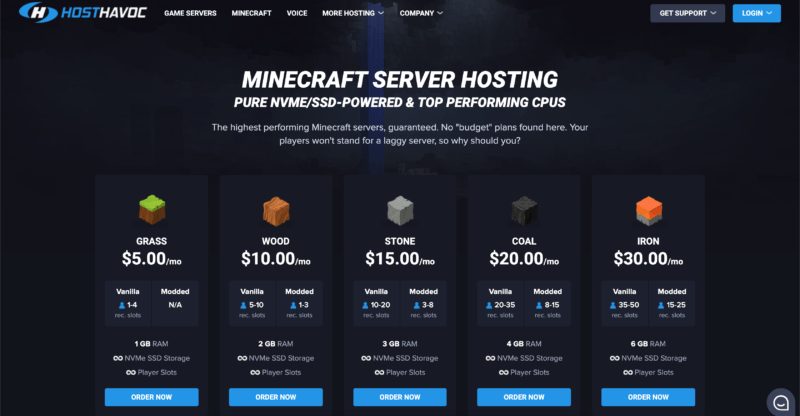 Minecraft Hosthavoc Pricing 800x416 2